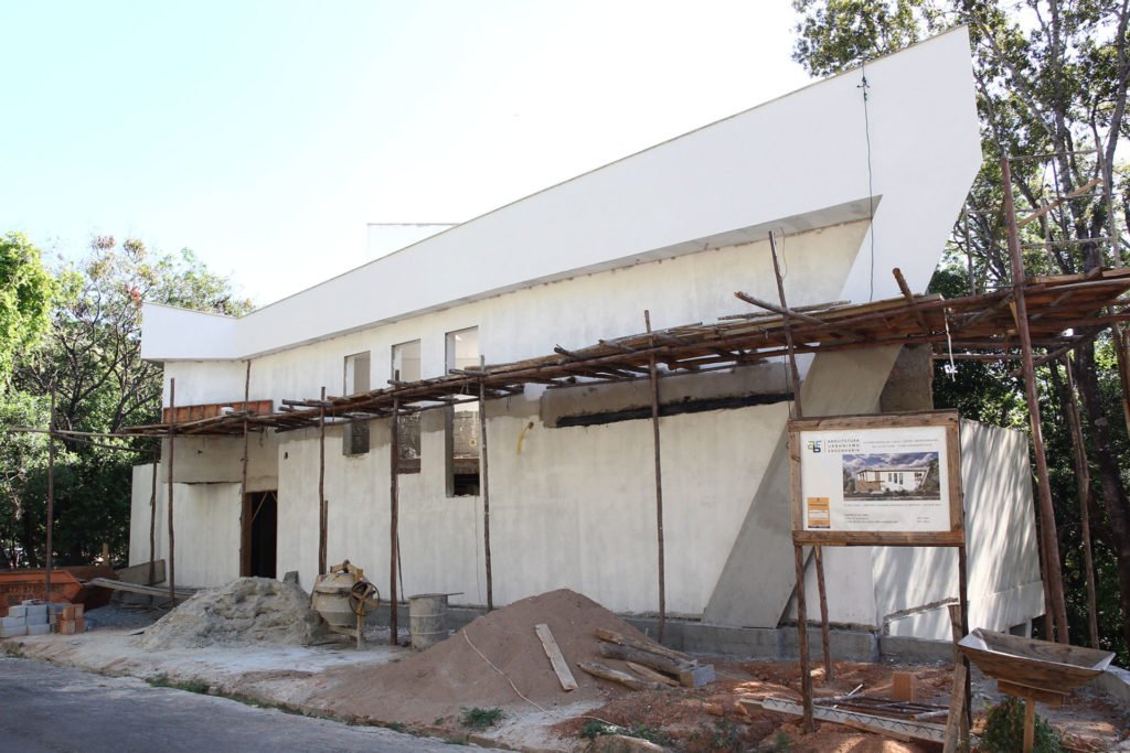 Casa em estrutura metálica